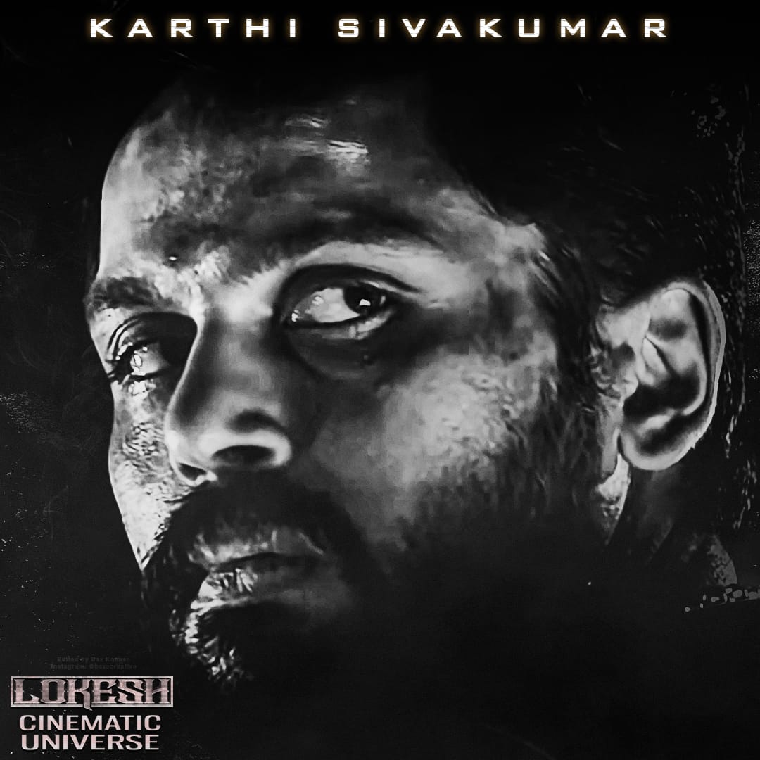 Karthi Lokesh Cinematic Universe Poster
