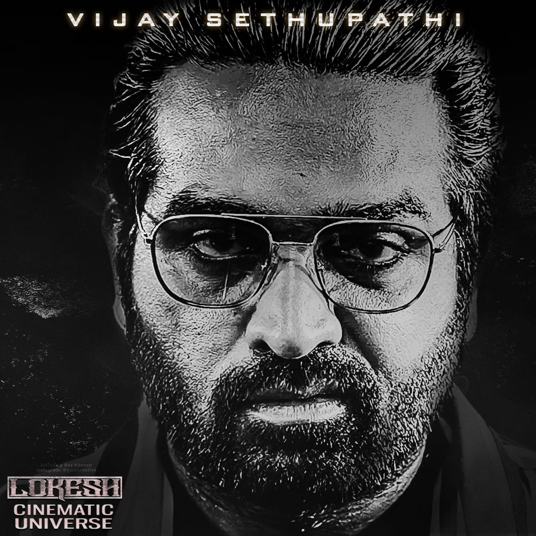 Vijay Sethupathi Lokesh Cinematic Universe Poster