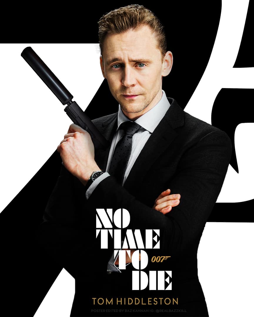 JamesBondNoTimeToDiePosterTomHiddleston3