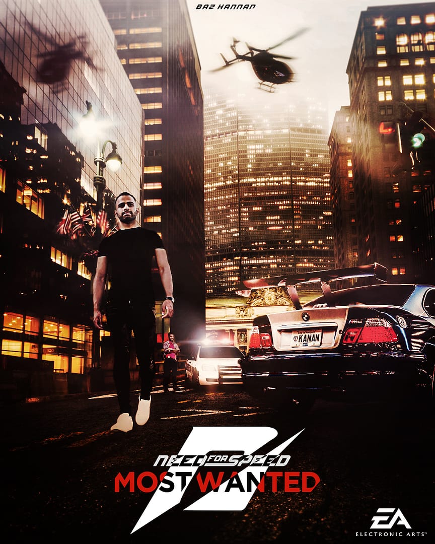 NFS Most Wanted Poster