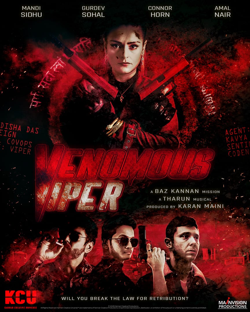 VenomousViperDishaDualPistolsPoster