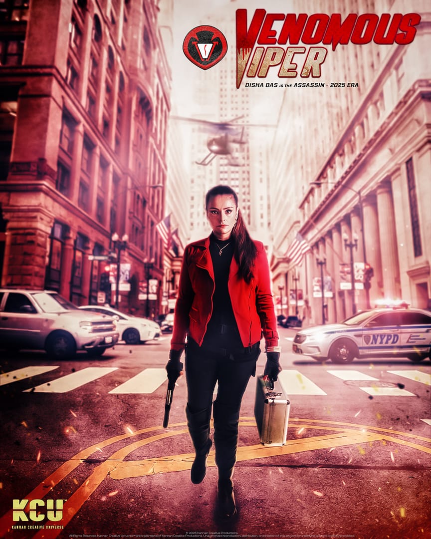 VenomousViperDishaBriefcasePoster